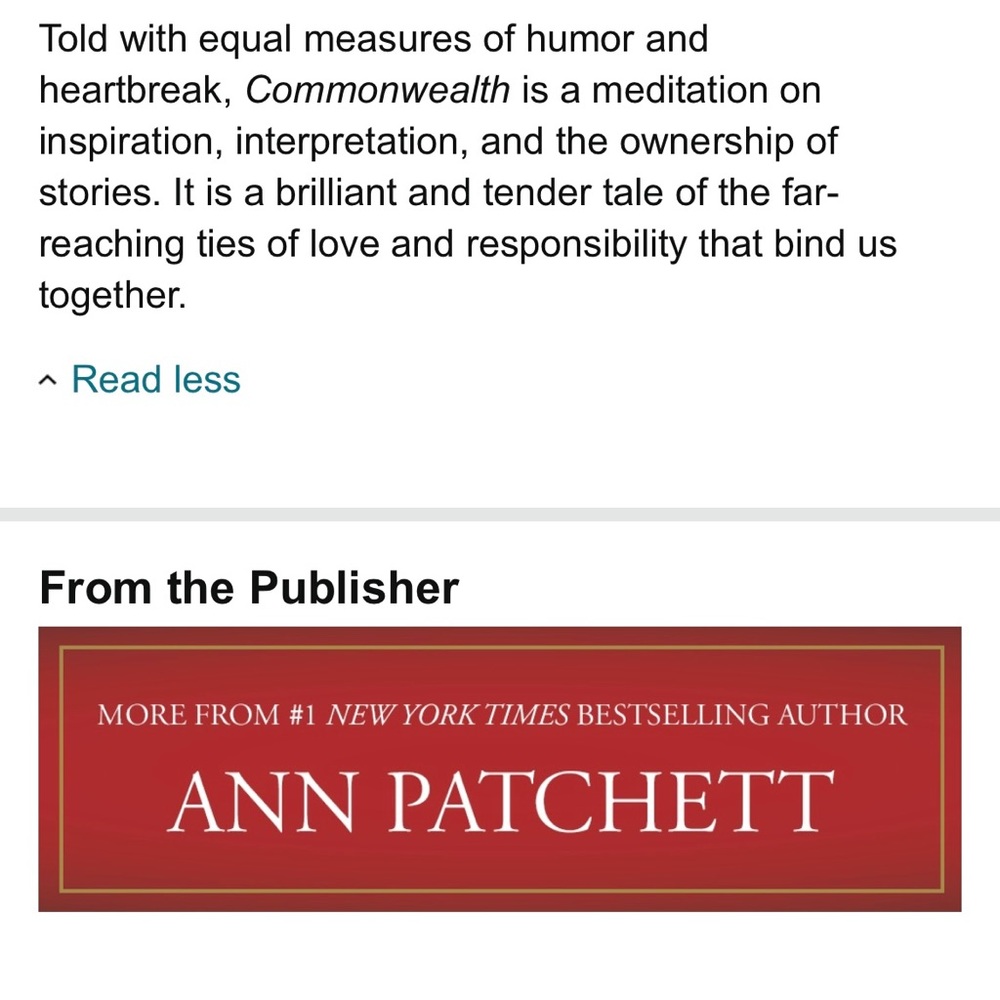 Paperback Book: Commonwealth - Picture 4 of 4